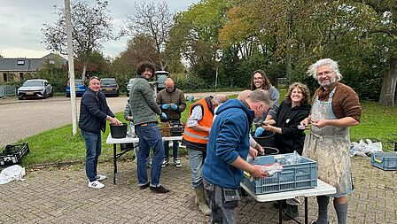 Vrijwlligers schervendag op 12 oktober 2024